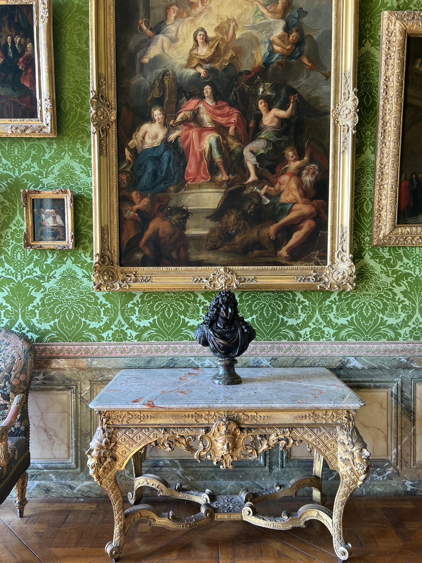 Décor du style Louis XIV