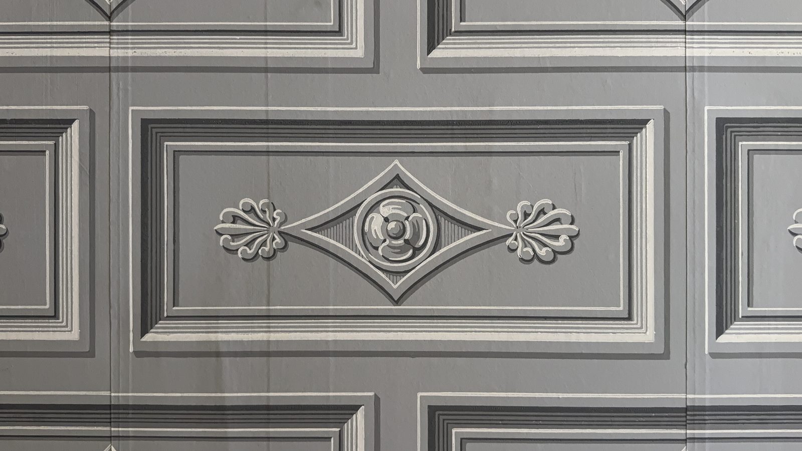 Détail de moulures et boiseries